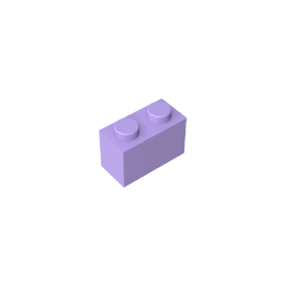 Brick 1 x 2 without Bottom Tube