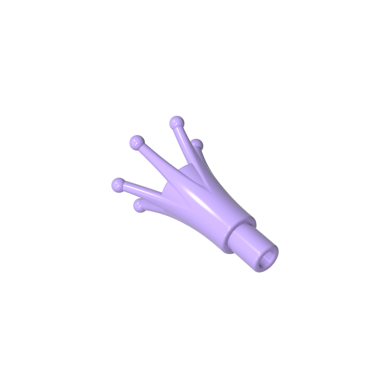 Headwear Accessory Crown Long with Bar