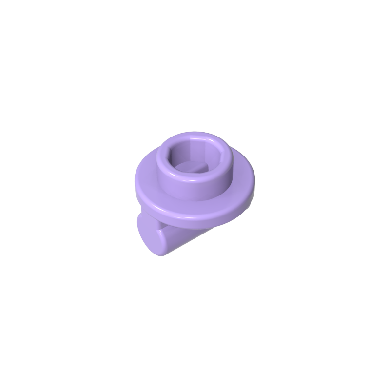 Plate Round 1 x 1 with Hollow Stud and Bar on Underside