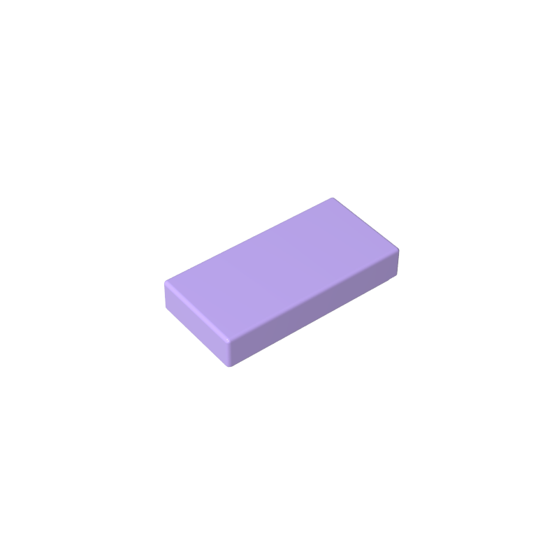 Tile 1 x 2 with Groove