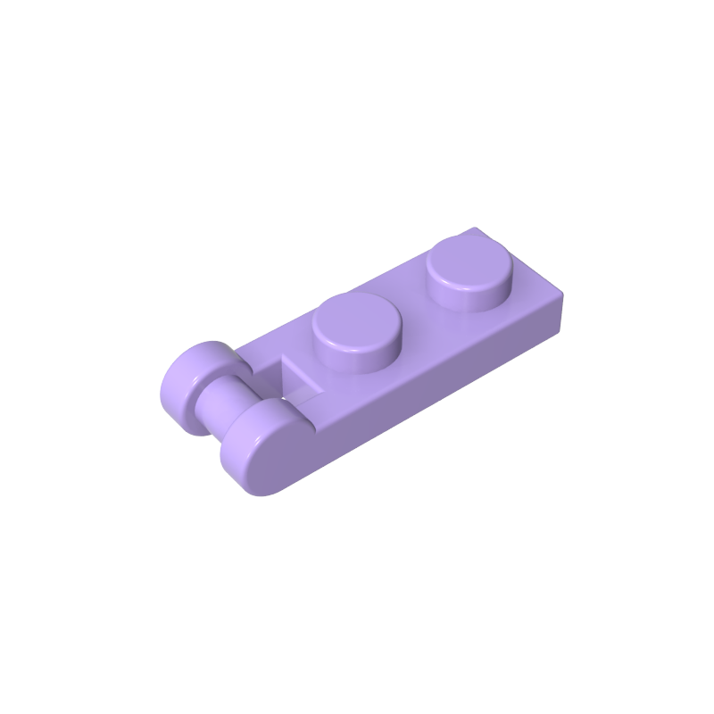 Plate Special 1 x 2 with Handle on End [Closed Ends]