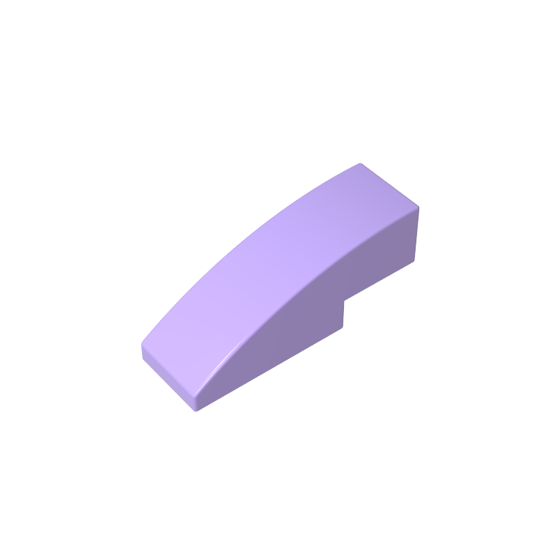 Slope Curved 3 x 1 No Studs