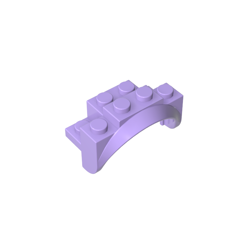 Wheel Arch, Mudguard 2 x 4 x 2 - Color ID 63