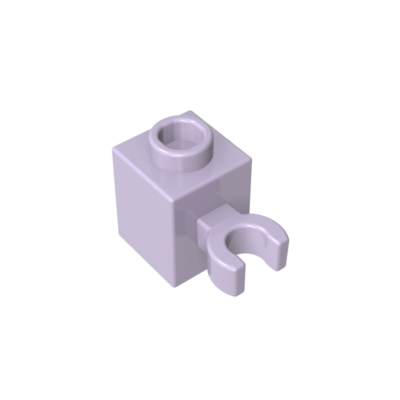 Brick Special 1 x 1 with Clip Vertical [Open O Clip, Hollow Stud]