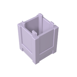 Container Box 2 x 2 x 2 - Top Opening - Color ID 64