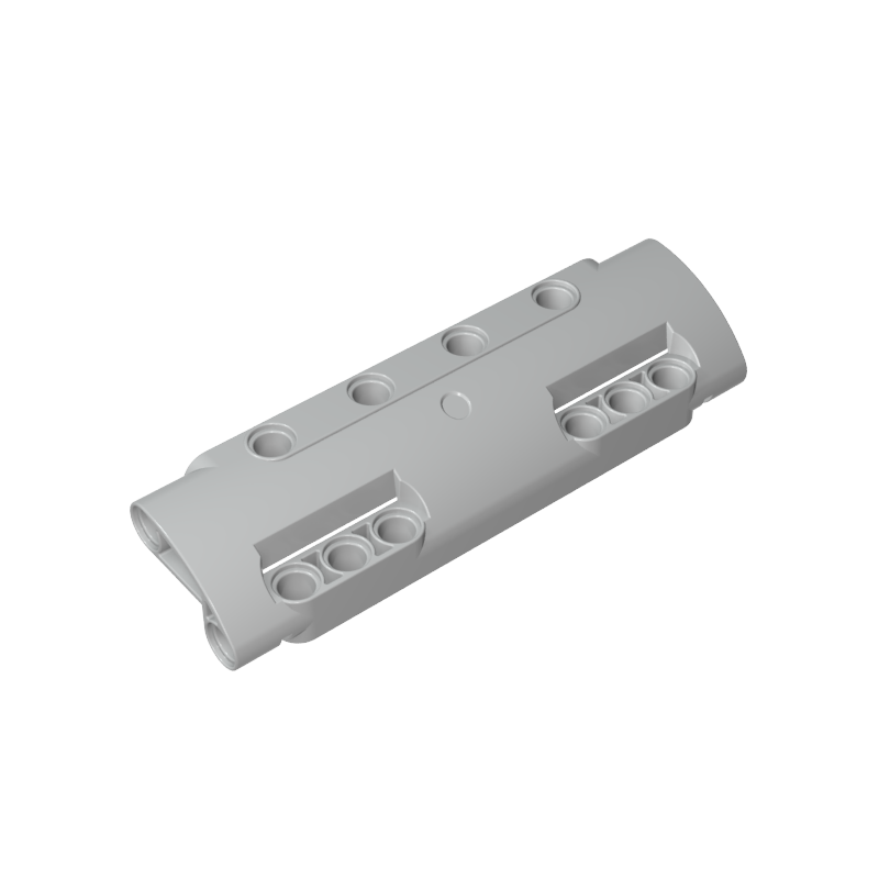 Technic Panel Curved 11 x 3 with 10 Pin Holes through Panel Surface