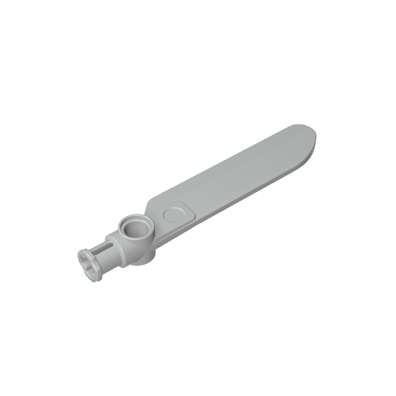 Technic Rotor Blade Small with Hole and Axle Connector End