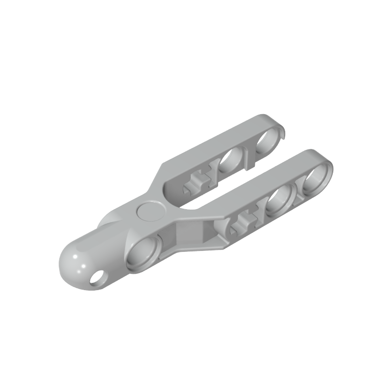 Technic Steering Arm 5.5 x 2 with Towball Socket Rounded, Chamfered