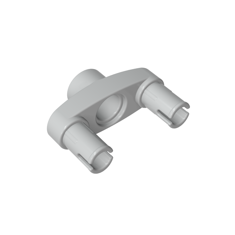 Technic Pin Connector 3L with 2 Pins and Center Hole