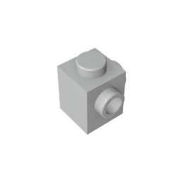 Brick Special 1 x 1 with Studs on 2 Adjacent Sides