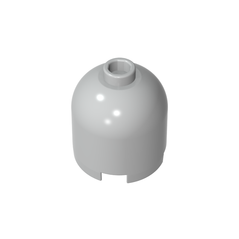 Brick Round 2 x 2 x 1 2/3 Dome Top [Hollow Stud]