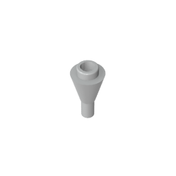 Cone 1 x 1 Inverted with Bar at Bottom (Ice Cream Cone)
