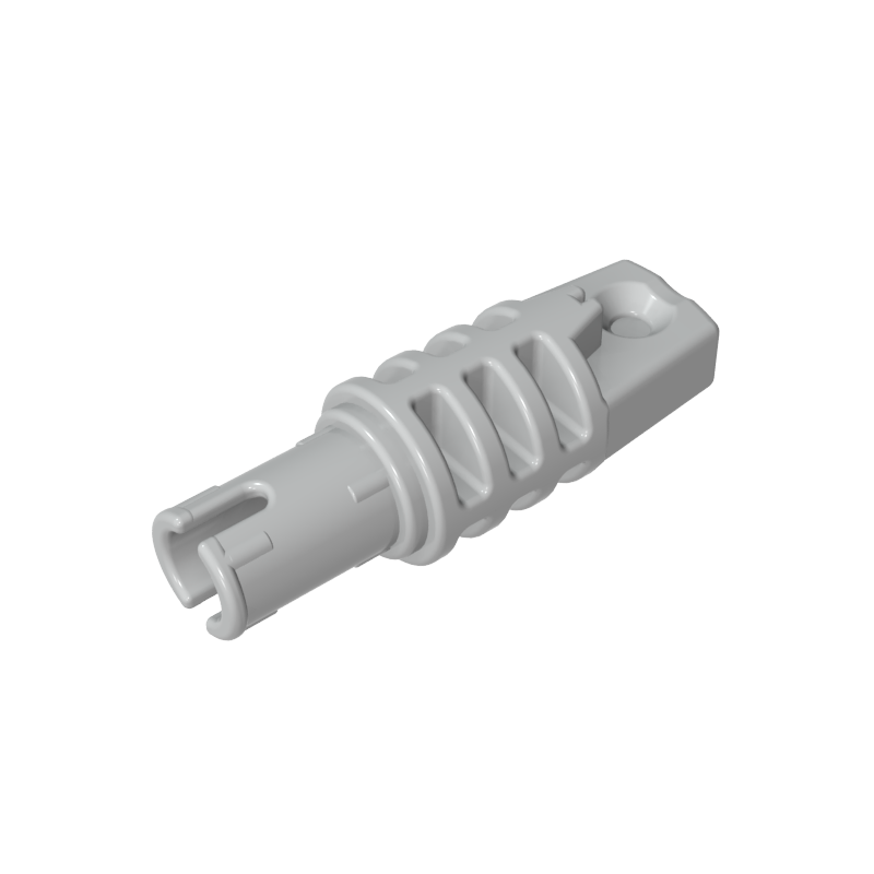 Hinge Cylinder 1 x 3 Locking with 1 Finger and Technic Friction Pin with Round Hole