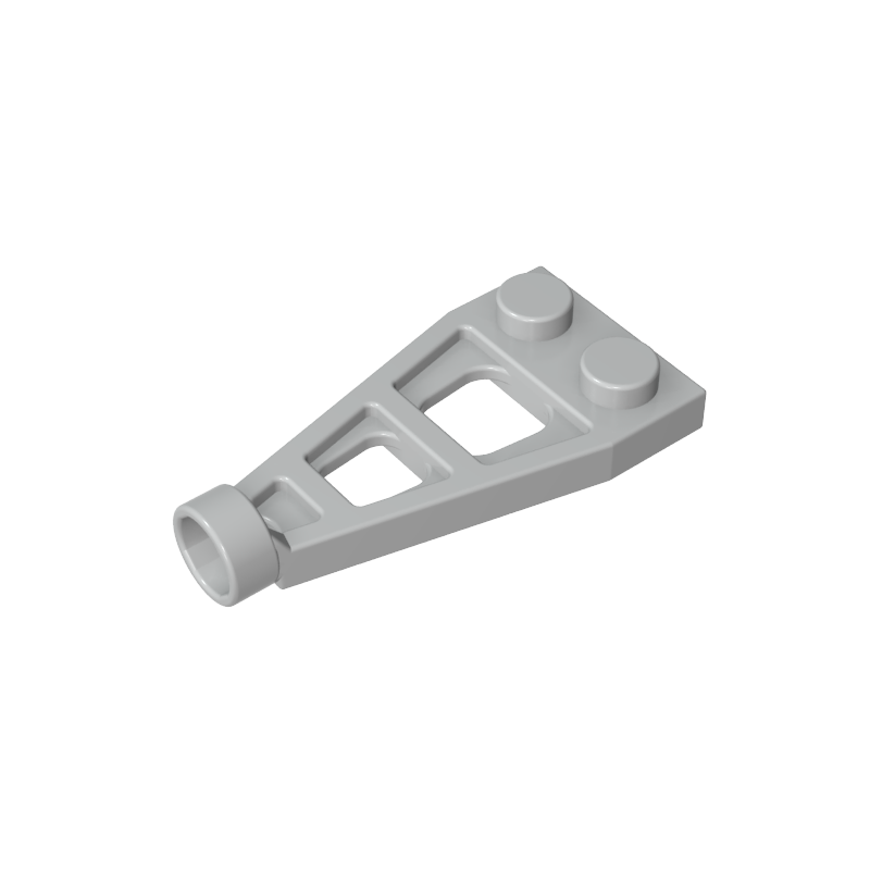 Plate Special 1 x 2 with Long Stud Receptacle (Space Wing)