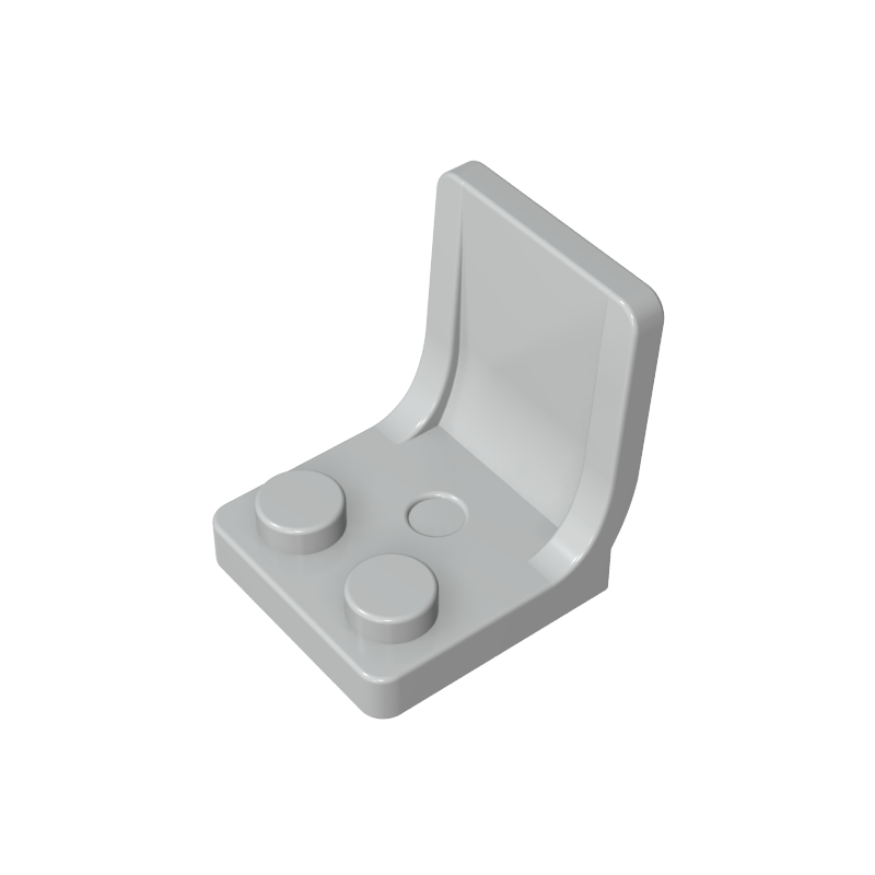 Seat / Chair 2 x 2 with Center Sprue Mark