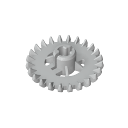Technic Gear 24 Tooth Crown with Reinforcements [New Style]