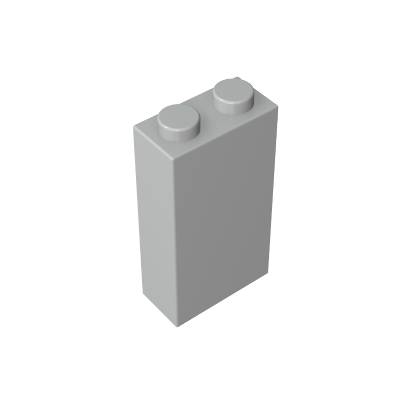 Brick 1 x 2 x 3 with Bottom Stud Holder