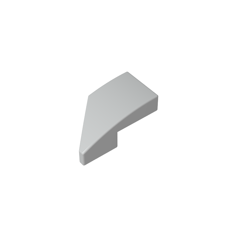 Slope Curved 2 x 1 with Stud Notch Right