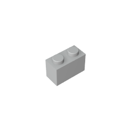 Brick 1 x 2 without Bottom Tube