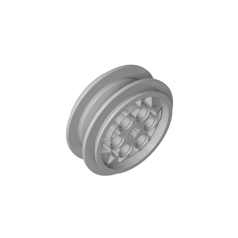 Wheel 43.2 x 18 with Flush Axle Stem