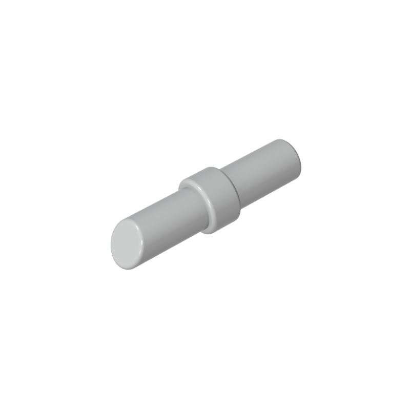 Lipstick with Light Bluish Gray Handle