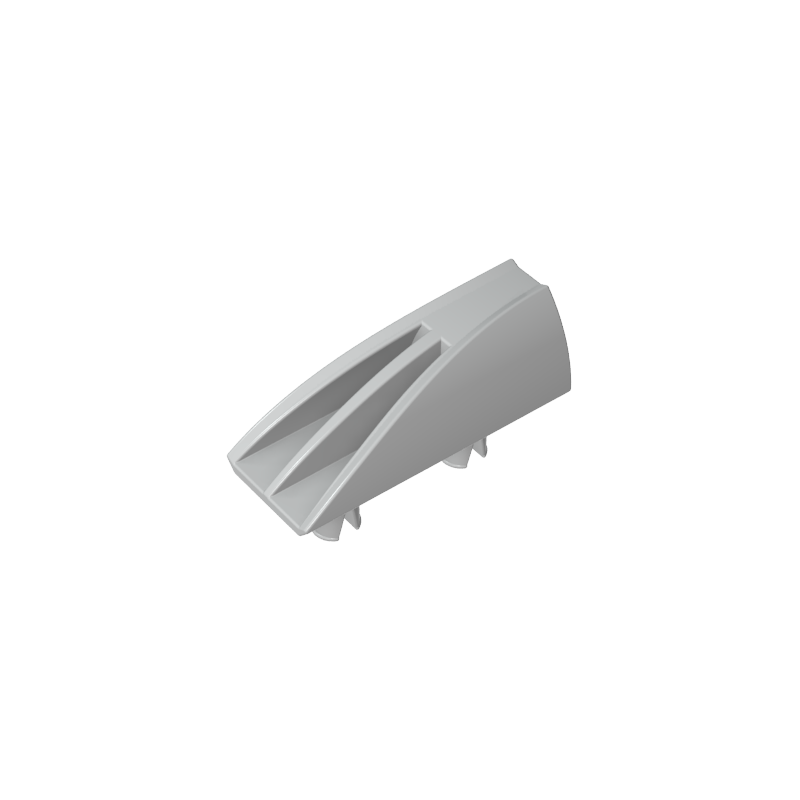 Fairing 1 x 4 Side Flaring Intake with Two Pins