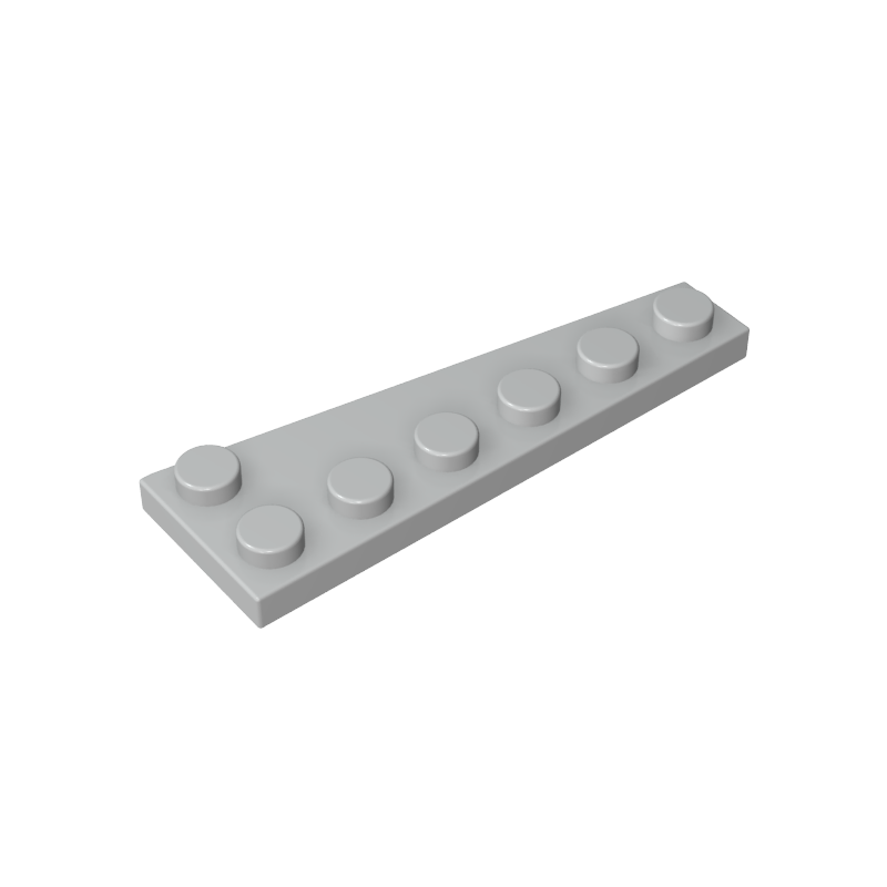 Wedge Plate 6 x 2 Left