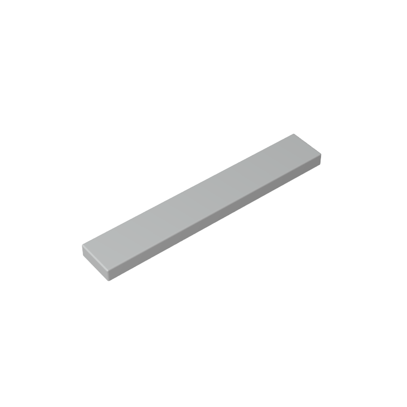Tile 1 x 6 with Groove