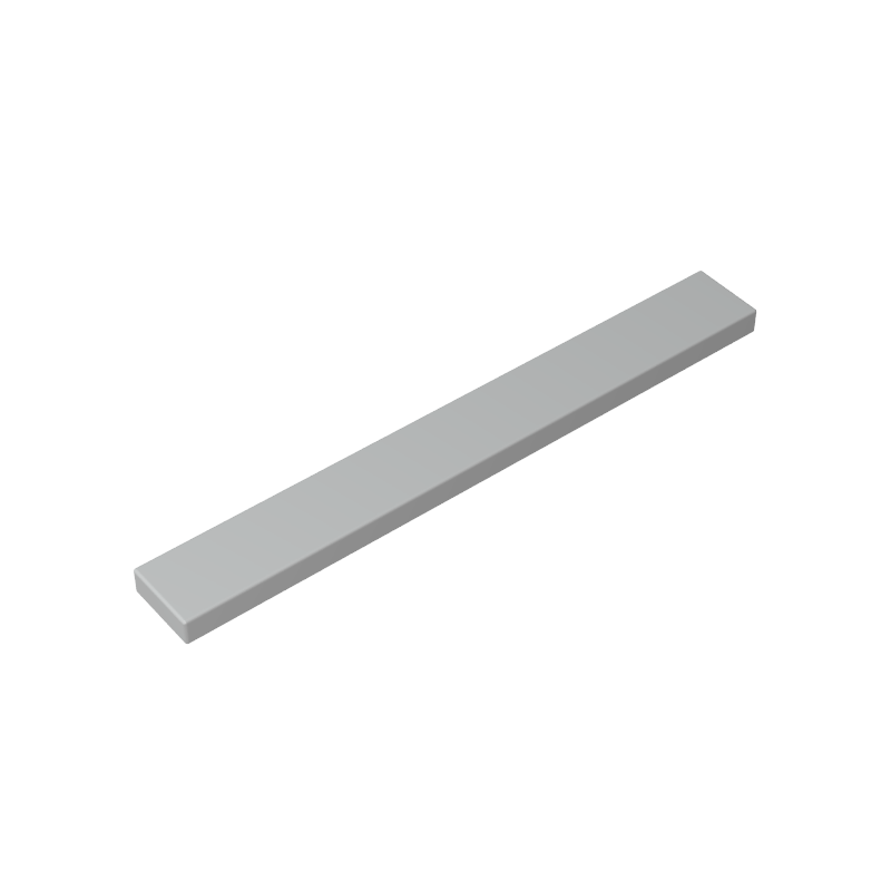 Tile 1 x 8 with Groove