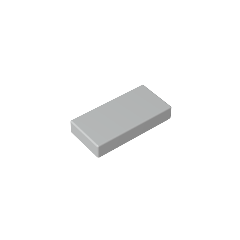 Tile 1 x 2 with Groove