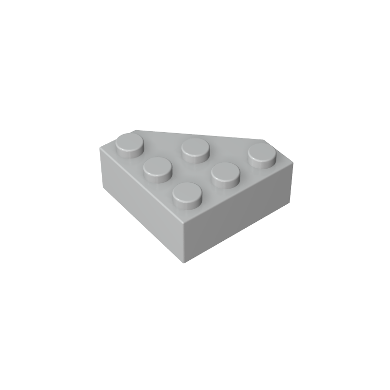 Wedge 3 x 3 Cut Corner