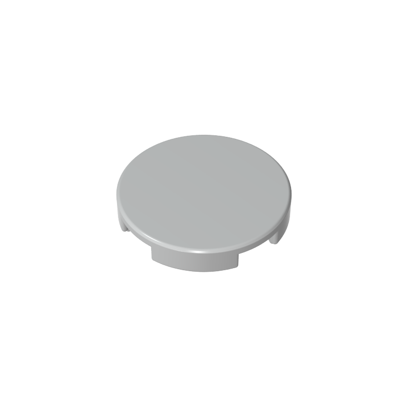 Tile Round 2 x 2 with Bottom Stud Holder