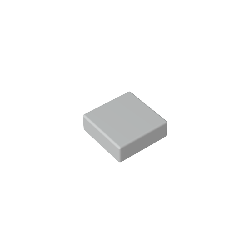 Tile 1 x 1 with Groove
