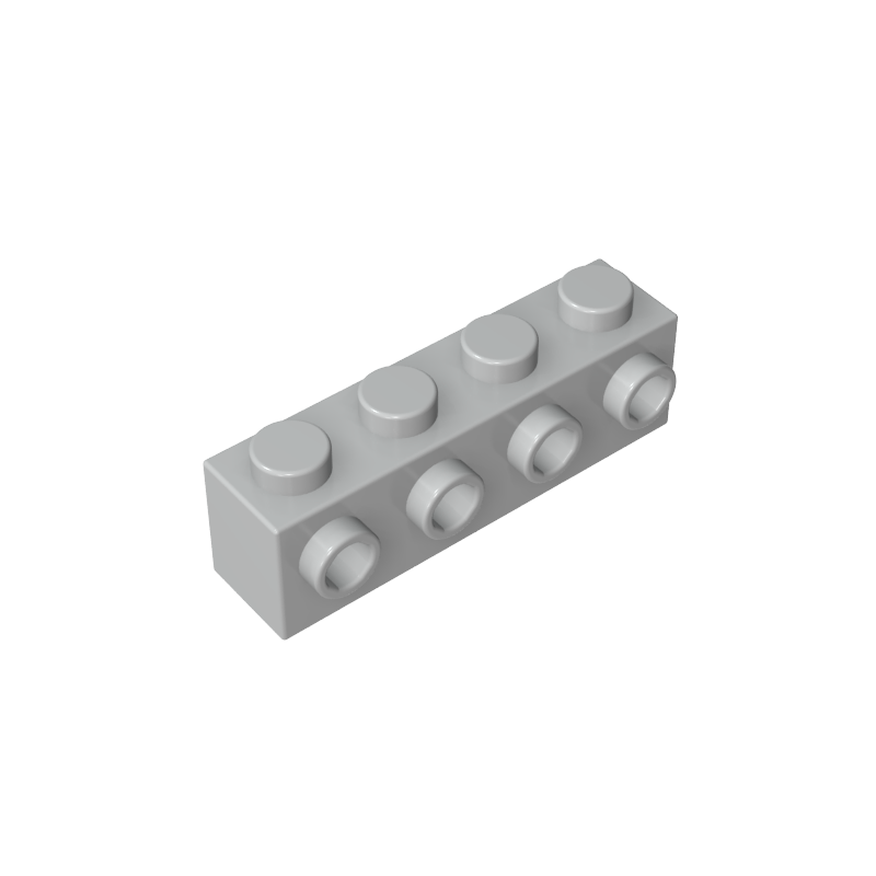 Brick Special 1 x 4 with 4 Studs on One Side