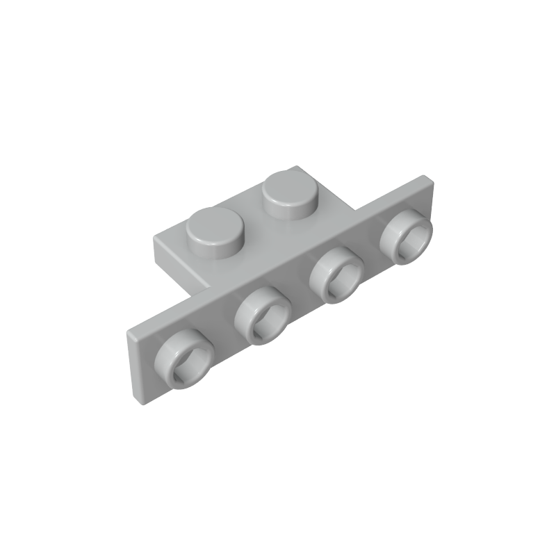 Bracket 1 x 2 - 1 x 4 [Rounded Corners]