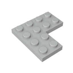 Plate 4 x 4 Corner