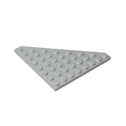 Wedge Plate 8 x 8 Cut Corner