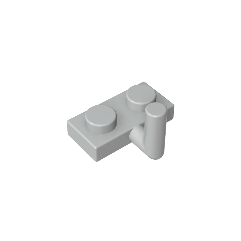 Plate Special 1 x 2 with Bar Up [Horizontal Arm 6mm]