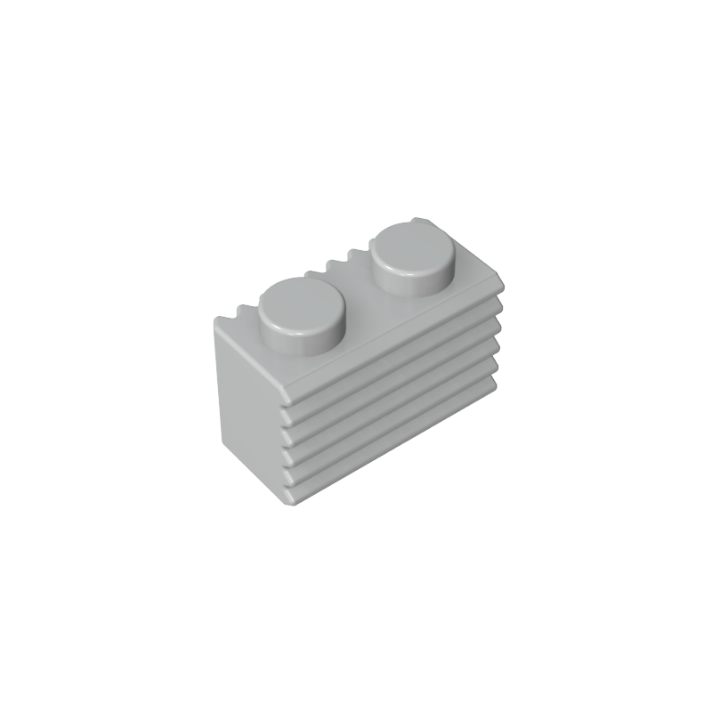 Brick Special 1 x 2 with Grill