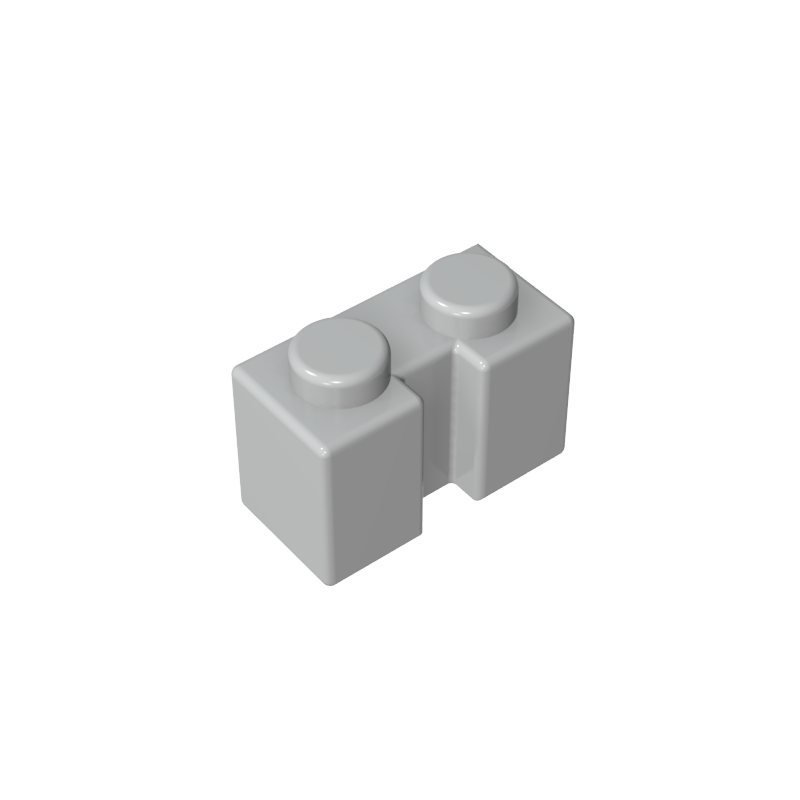 Brick Special 1 x 2 with Groove