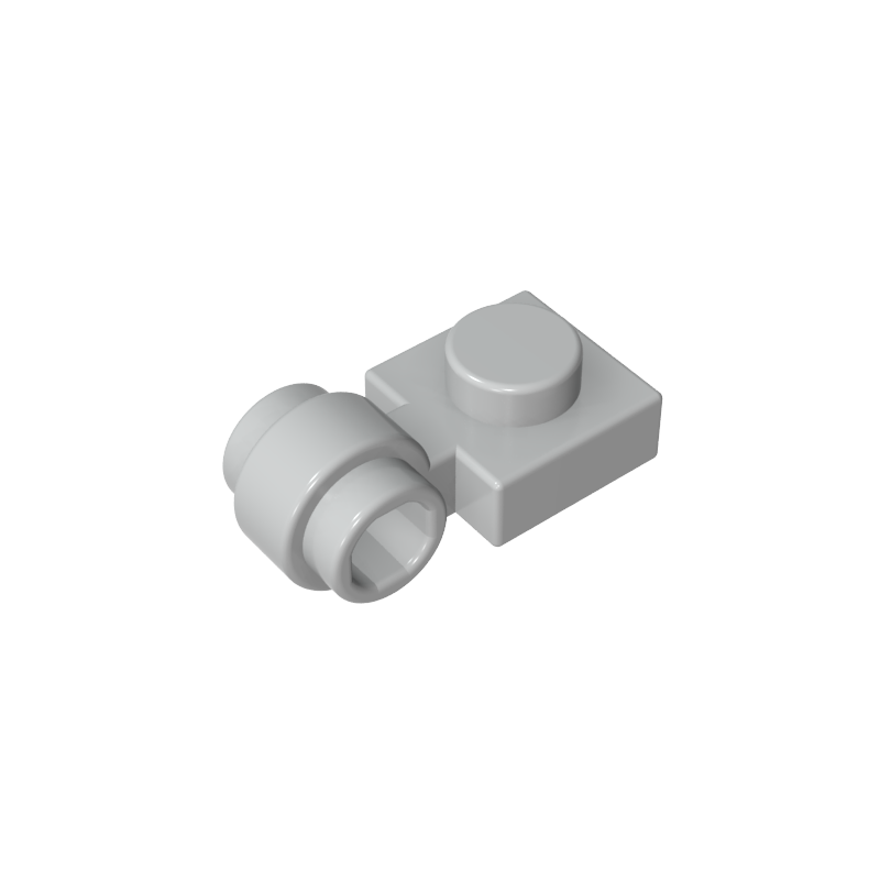 Plate Special 1 x 1 with Clip Light [Thick Ring]
