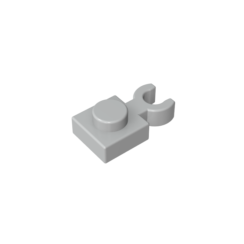 Plate Special 1 x 1 with Clip Vertical [Thick U Clip]