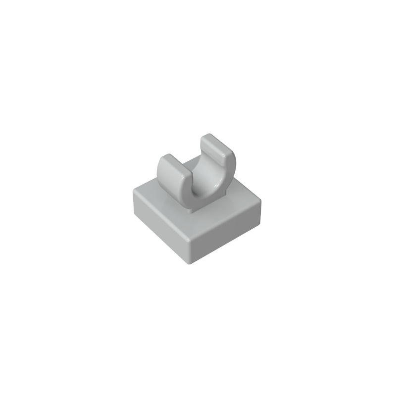 Tile Special 1 x 1 with Clip with Rounded Edges