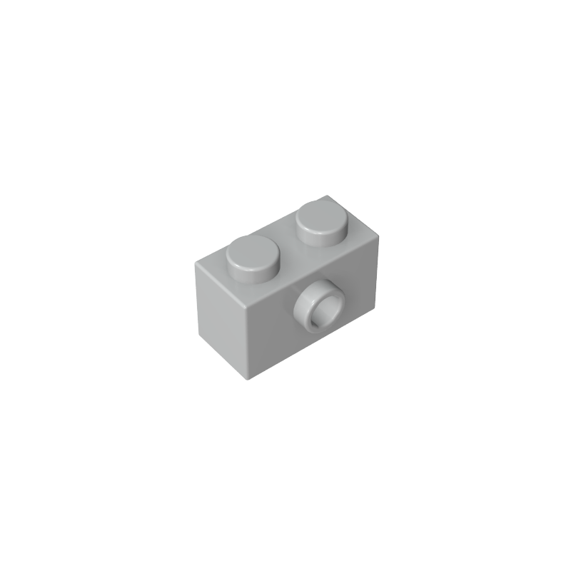 Brick Special 1 x 2 with 1 Center Stud on 1 Side