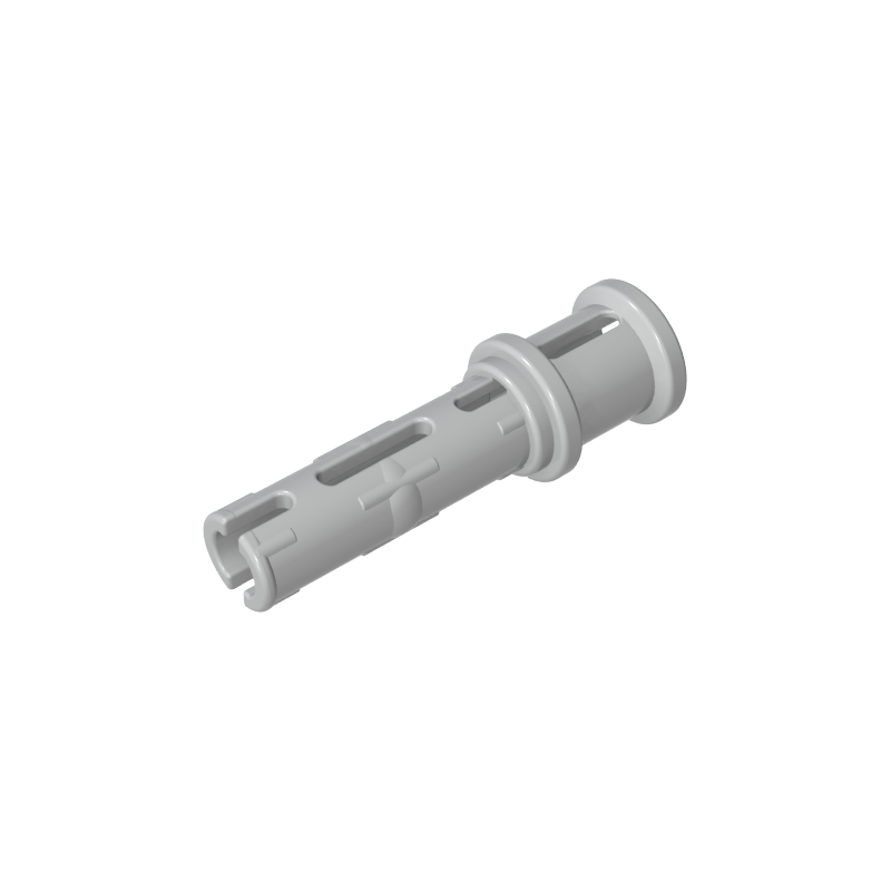 Technic Pin Long with Friction Ridges Lengthwise and Stop Bush [Ridge Near Rim]