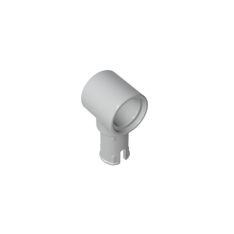 Technic Pin Connector Hub with 1 Pin with Friction Ridges Lengthwise