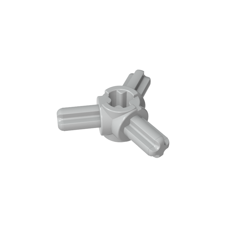 Technic Axle Connector Hub with 3 Axles at 120°
