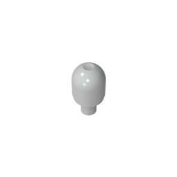 Light Cover 1 x 1 Round with Internal Bar / Bionicle Barraki Eye