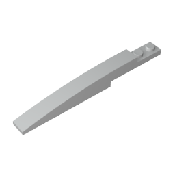 Brick Curved 10 x 1 [Asymmetric Inside Ridges]