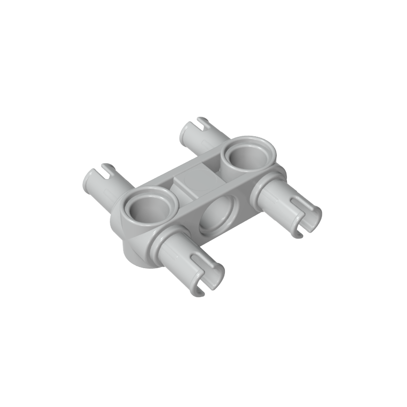 Technic Pin Connector Hub Perpendicular 3L with 4 Pins